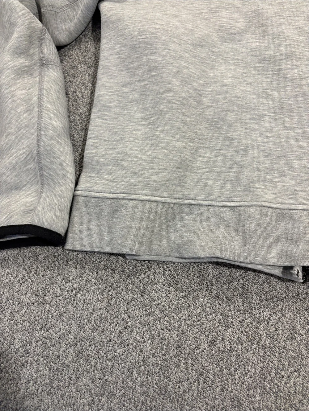 Nike hoodie light gray
